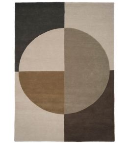 Radiality Rug by Linie Design Olive