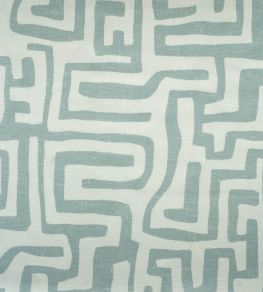 Reef Outdoor Fabric by Andrew Martin Ice