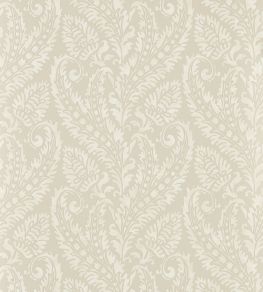 Regale Wallpaper by Clarke & Clarke Ivory/Mocha