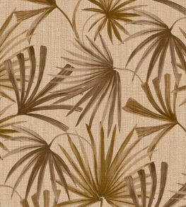 Retro Palms Wallpaper by Eijffinger Brown/Taupe