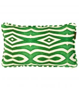 Riverside Pillow 20 x 12" by MINDTHEGAP Green