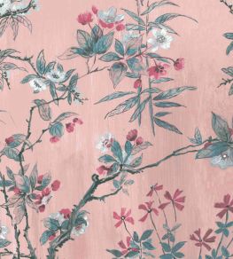 Rivington Fabric by Woodchip & Magnolia Blush Pink
