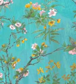 Rivington Fabric by Woodchip & Magnolia Teal
