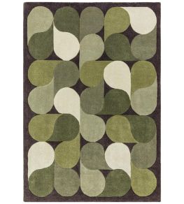 Romy Jive Rug by Asiatic Green 15