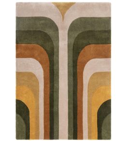 Romy Retro Rug by Asiatic Green 02