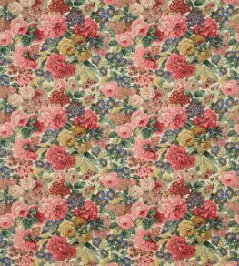 Rose & Peony Fabric by Sanderson Red