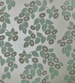 Rosetta Wallpaper by 1838 Wallcoverings Neo Mint