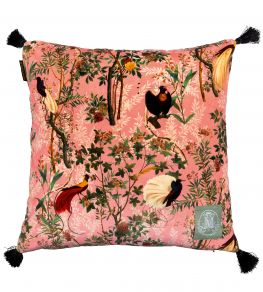 Royal Garden Pillow 20 x 20" by MINDTHEGAP Pink