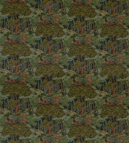 Ruskin Velvet Fabric by GP & J Baker Emerald