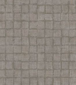 Rustic Check Wallpaper by Eijffinger Brown