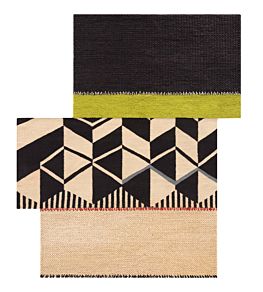 Rustic Chic Geo Rug by GAN Pistachio