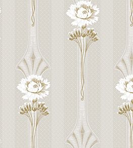 Margareta Wallpaper by Sandberg Garden Green