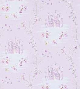 Fairy Castle Wallpaper by Sanderson Pink