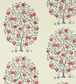 Anaar Tree Fabric by Sanderson Blueberry