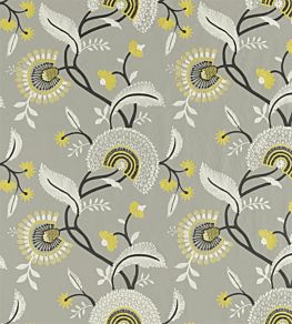 Hakimi Fabric by Sanderson Ash Grey