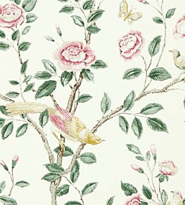 Andhara Wallpaper by Sanderson Rose/Cream