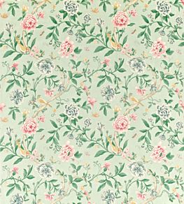 Porcelain Garden Fabric by Sanderson Rose/Duck Egg