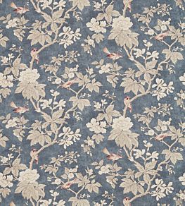 Chiswick Grove Fabric by Sanderson Indigo