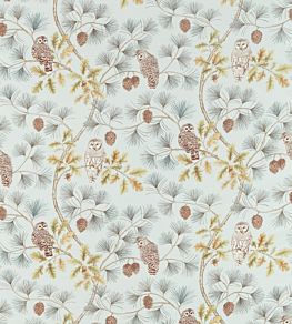 Owlswick Fabric by Sanderson Whitstable Blue