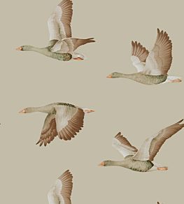 Elysian Geese Wallpaper by Sanderson Briarwood