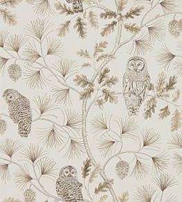 Owlswick Wallpaper by Sanderson Linen