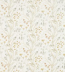 Summer Harvest Fabric by Sanderson Silver/Corn