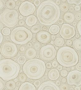 Alnwick Logs Wallpaper by Sanderson Birch