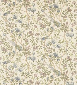 Abbeville Fabric by Sanderson Blue/Ivory