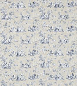 Josette Fabric by Sanderson Indigo/Taupe