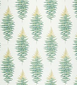 Fernery Weave Fabric by Sanderson Botanical Green