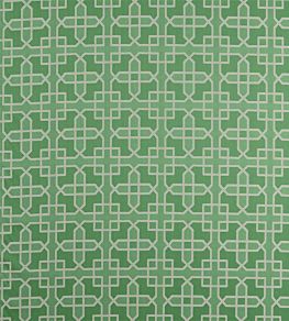 Hampton Weave Fabric by Sanderson Botanical Green