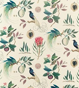 Paradesia Fabric by Sanderson Fig/Indigo