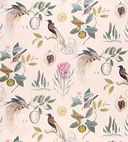 Paradesia Fabric by Sanderson Orchid/Grey