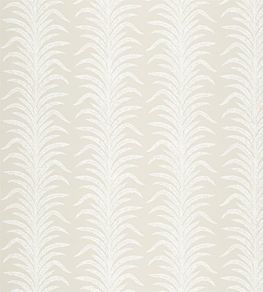 Tree Fern Weave Fabric by Sanderson Orchid White