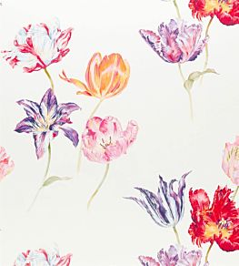 Tulipomania Fabric by Sanderson Botanical
