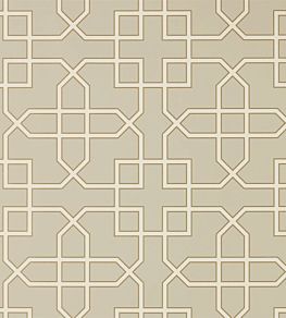 Hampton Trellis Wallpaper by Sanderson Linen