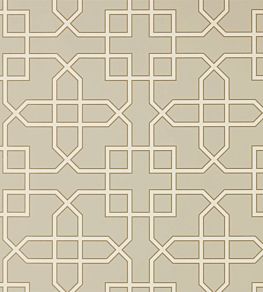 Hampton Trellis Wallpaper by Sanderson Linen