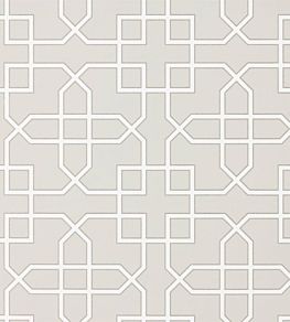 Hampton Trellis Wallpaper by Sanderson Grey