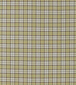 Fenton Check Fabric by Sanderson Check Caraway / Green