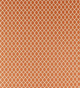 Botanic Trellis Fabric by Sanderson Papaya