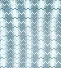 Linnean Fabric by Sanderson Crusoe Blue