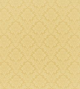 Lymington Damask Fabric by Sanderson Gold