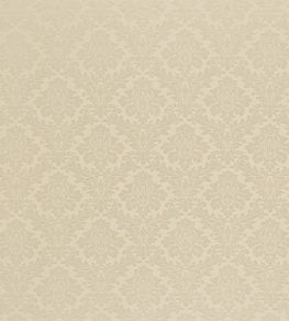 Lymington Damask Fabric by Sanderson Pale Linen