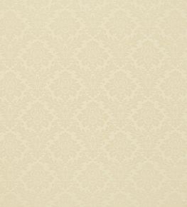 Lymington Damask Fabric by Sanderson White Clay