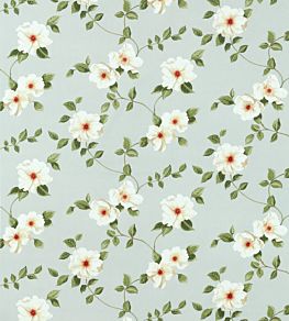 Poets Rose Fabric by Sanderson Scotch Grey