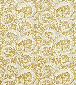 Tilia Lime Fabric by Sanderson Gold