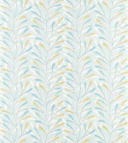 Sea Kelp Fabric by Sanderson Aqua/Lichen