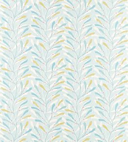 Sea Kelp Fabric by Sanderson Aqua/Lichen