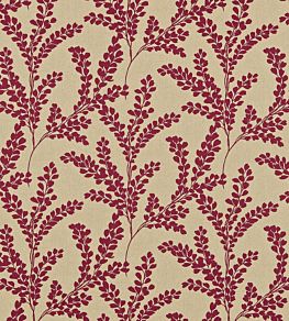 Clovelly Fabric by Sanderson Claret
