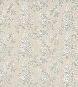 Sorilla Damask Fabric by Sanderson Eggshell/Linen